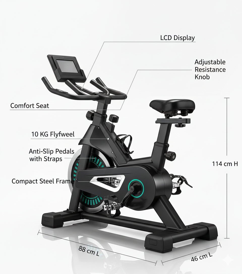 Cardio Exercise Bike Indoor Training