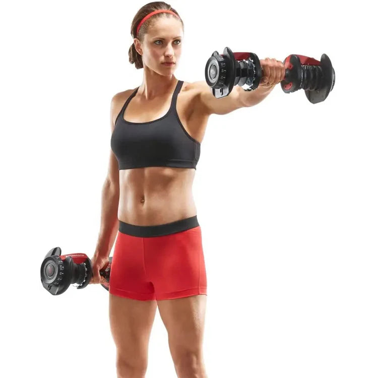 40kg Adjustable Dumbbell Set – Space-Saving Weights for Home Gym