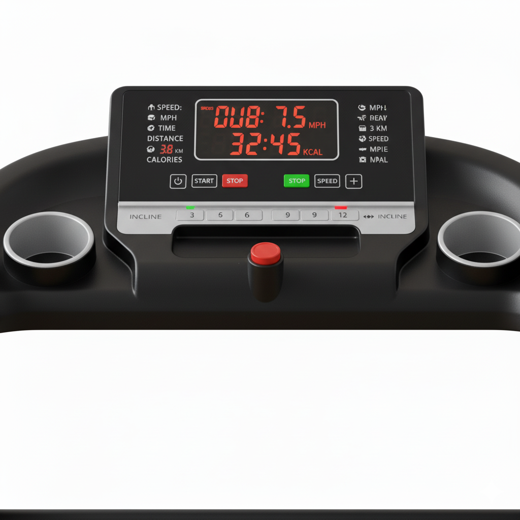 Running Foldable Treadmill with Incline