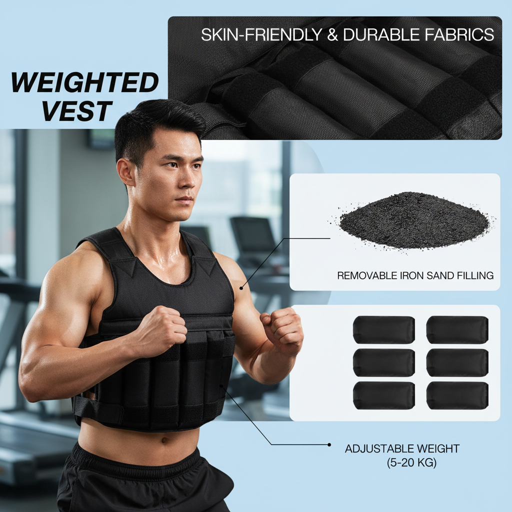 Weighted Vest 5kg/10kg/20kg
