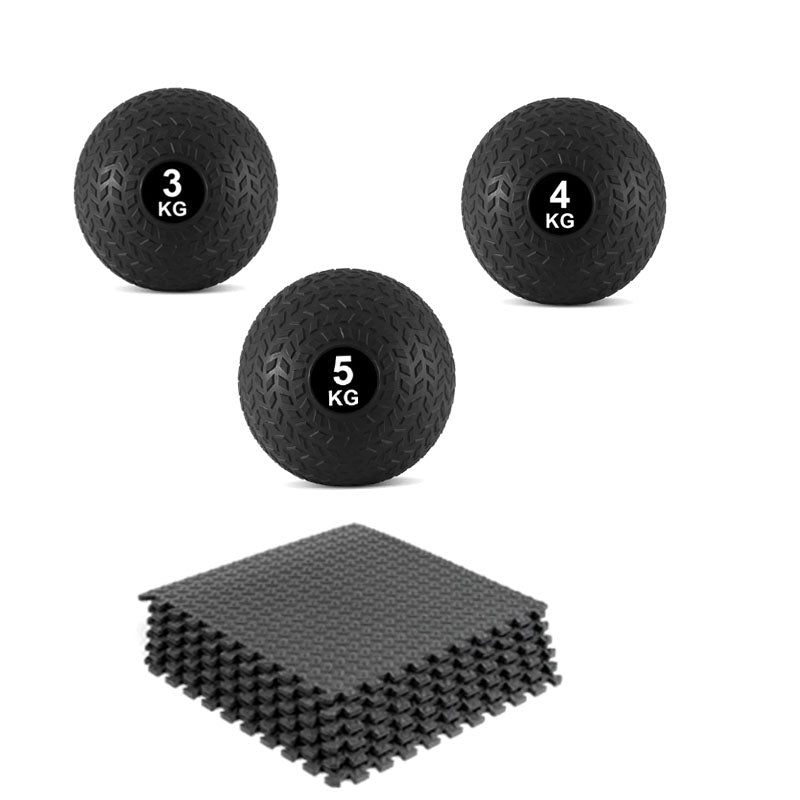 Treaded Slam Balls – Heavy-Duty No-Bounce Power Training Ball