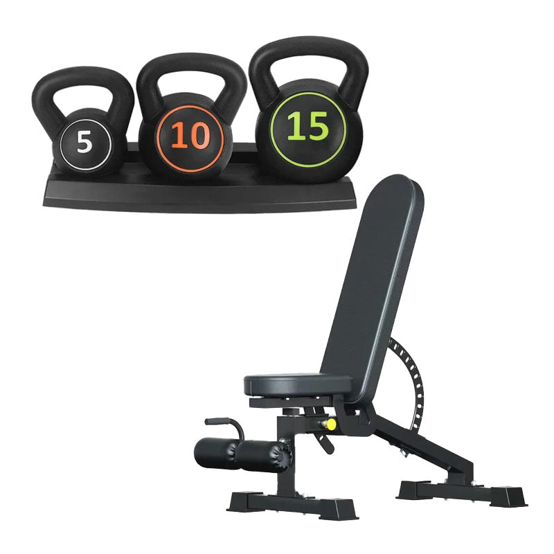 3-Piece Kettlebell Set