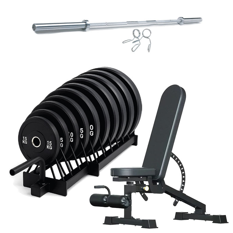 Extended Weight Plate Storage Rack
