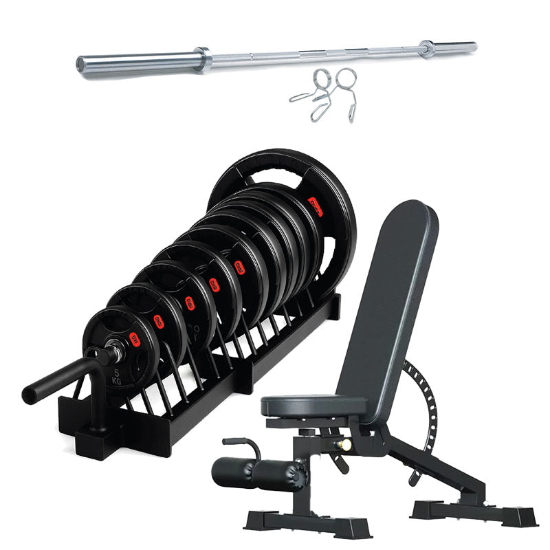 Extended Weight Plate Storage Rack