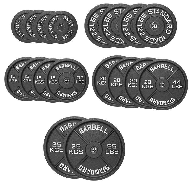 Cast Iron Weight Plates – Standard & Olympic Size in UK