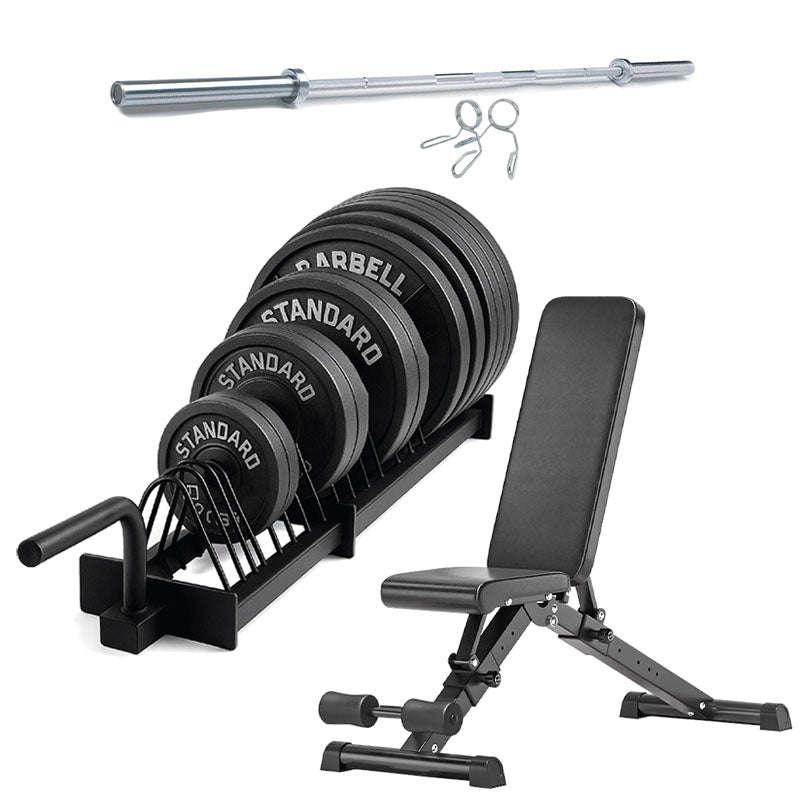 Extended Weight Plate Storage Rack