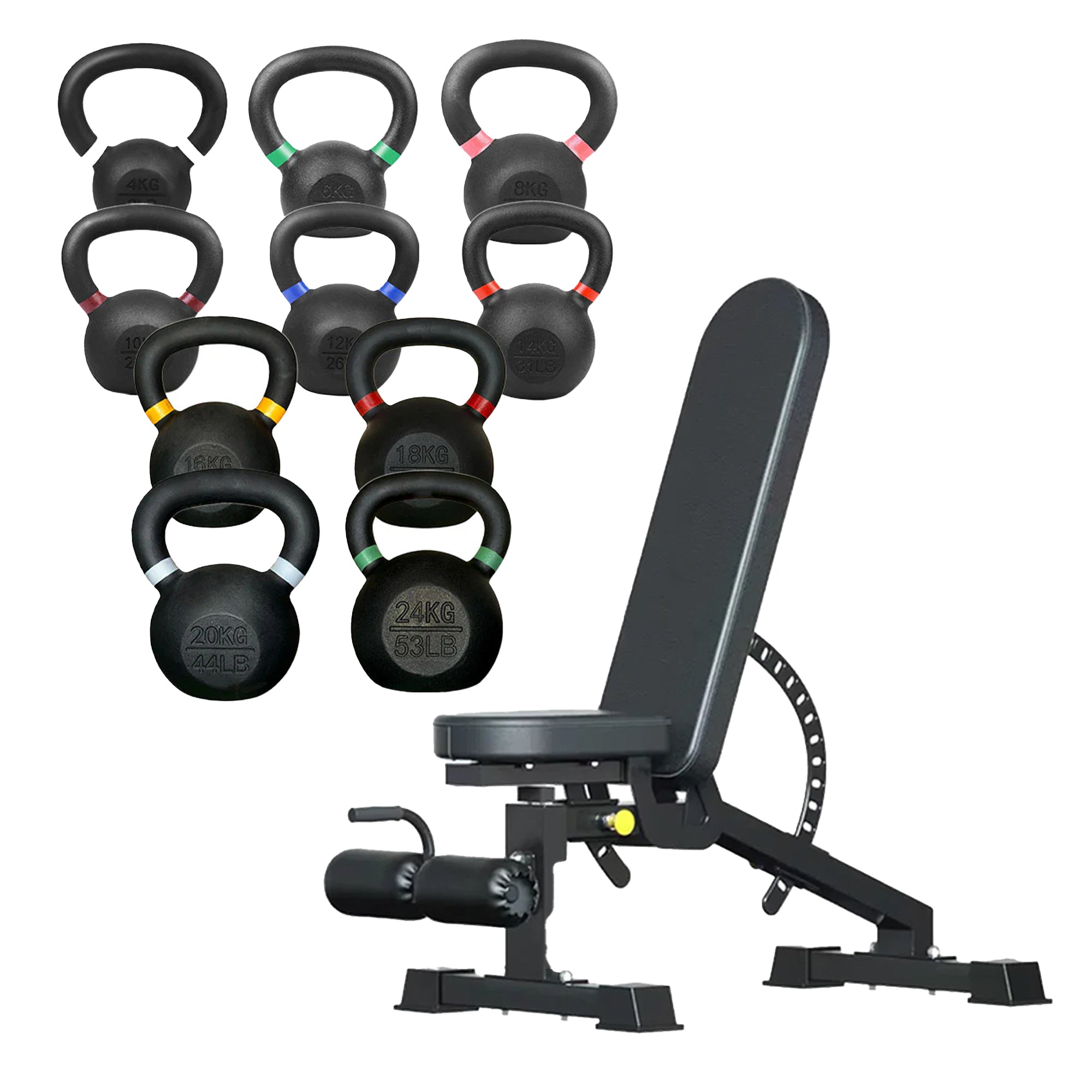 Cast Iron Kettlebell Weights – 2kg to 40kg