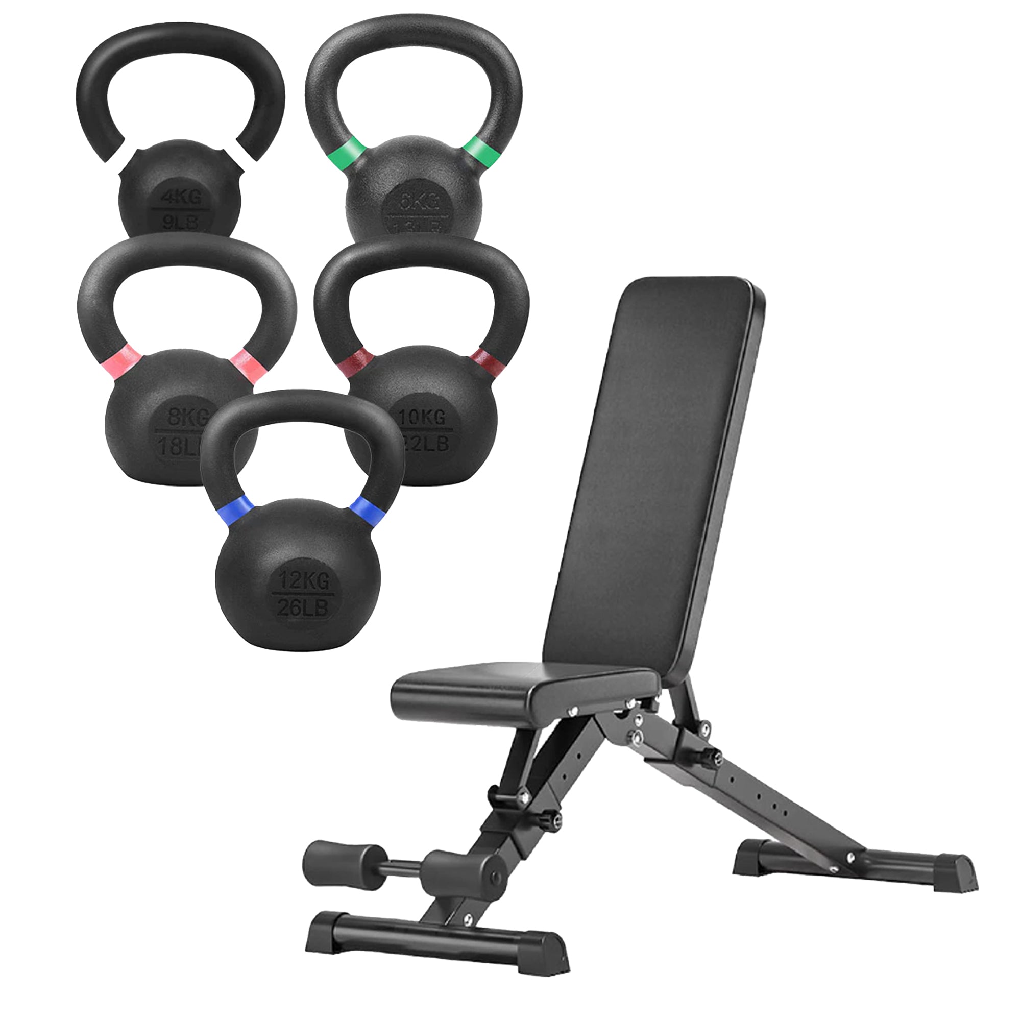 Cast Iron Kettlebell Weights – 2kg to 40kg