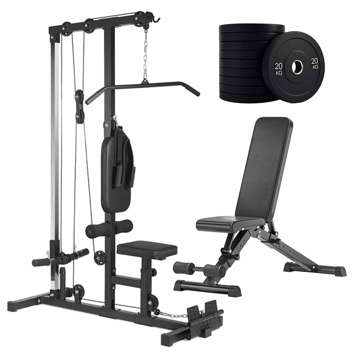 Cable Machine Power Cage – Multi-Function Home Gym Rack