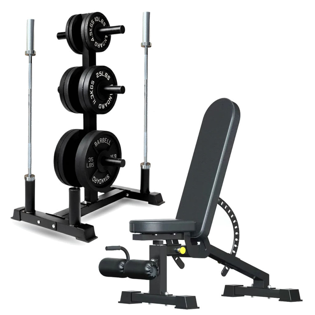 Olympic Weight Tree & Bar Stand
