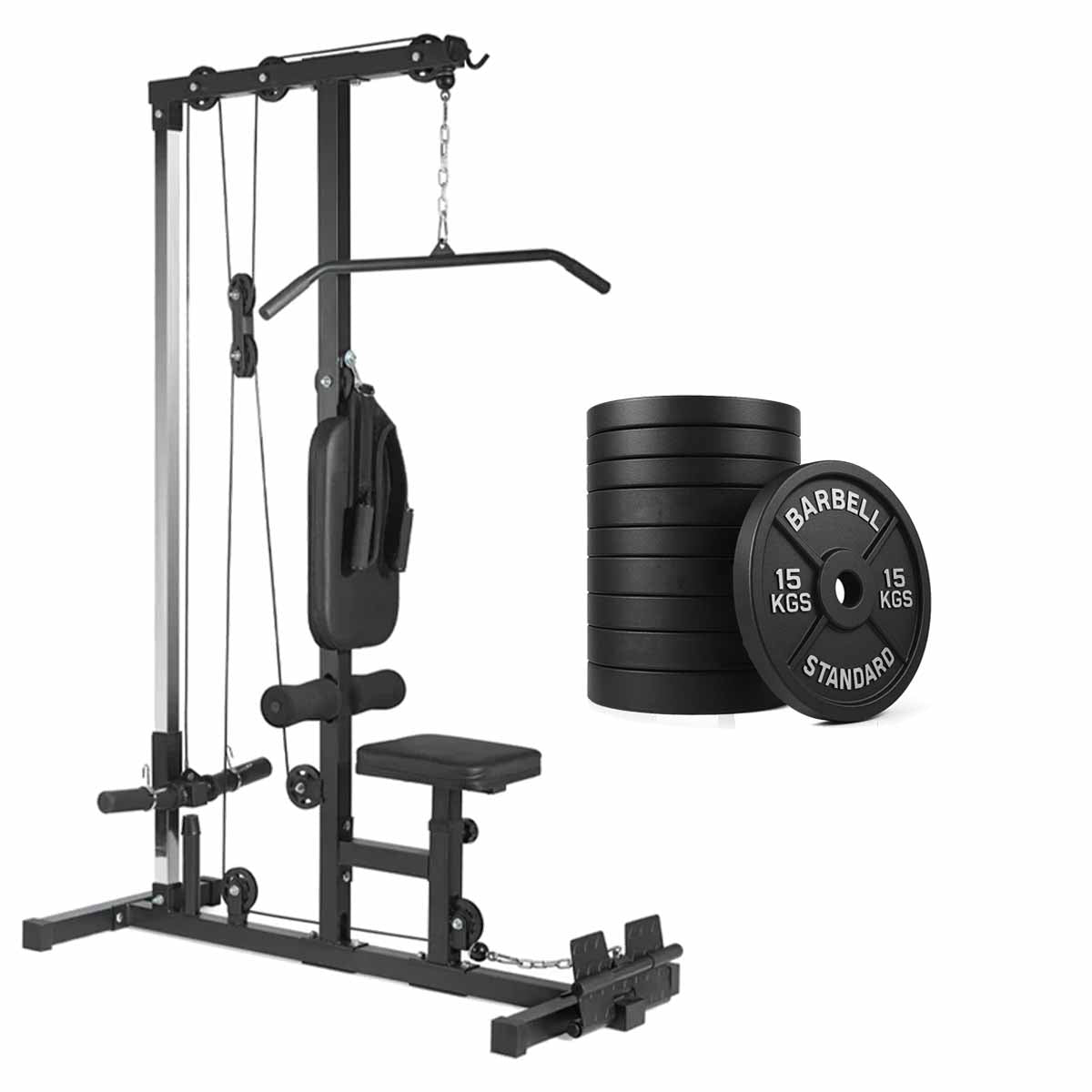 Cable Machine Power Cage – Multi-Function Home Gym Rack