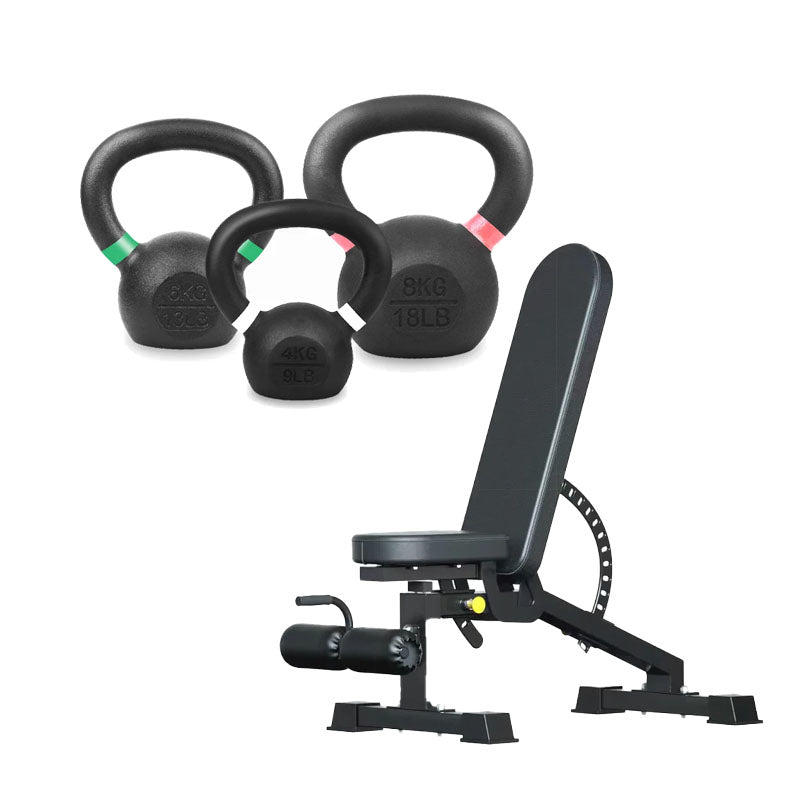 Cast Iron Kettlebell Weights – 2kg to 40kg