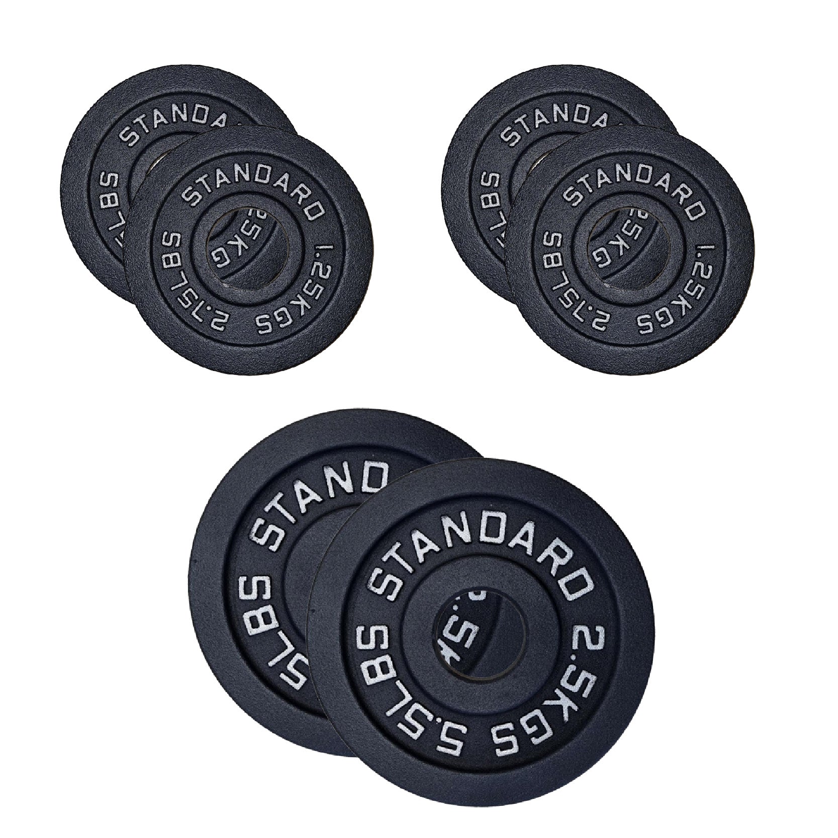 Cast Iron Weight Plates – Standard & Olympic Size in UK