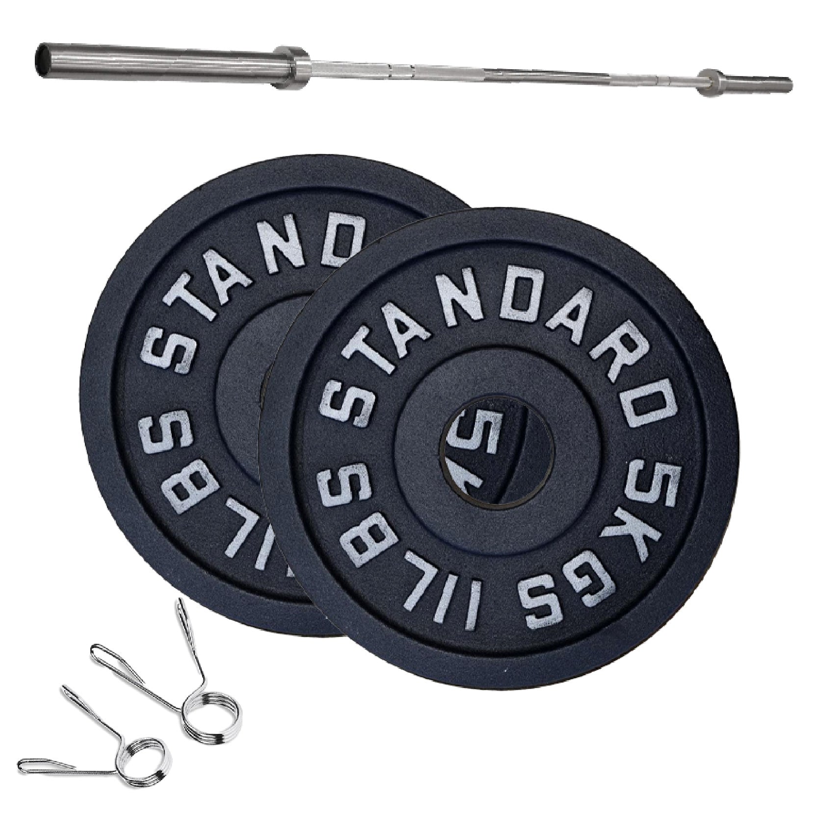 Cast Iron Weight Plates – Standard & Olympic Size in UK