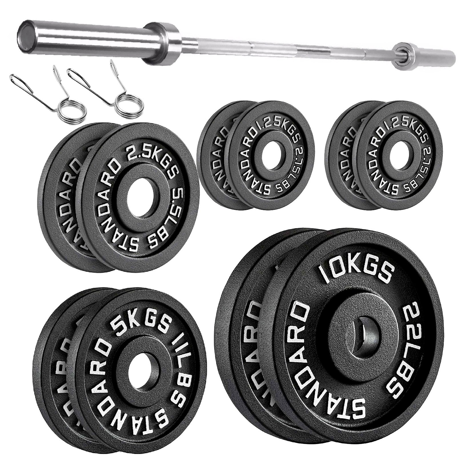 Cast Iron Weight Plates – Standard & Olympic Size in UK