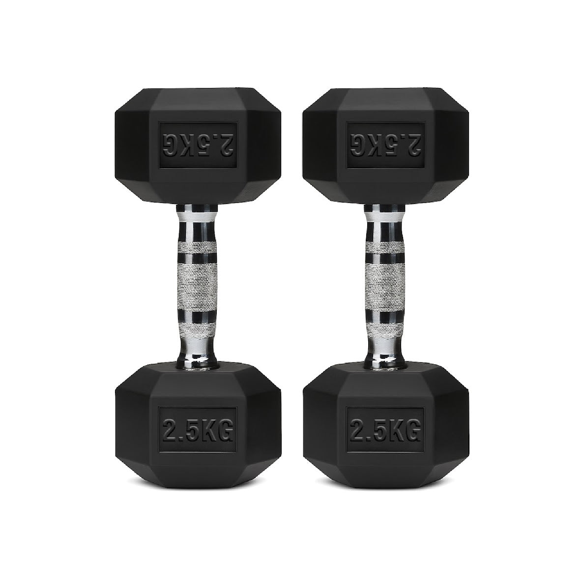 Hex Dumbbell Set – Rubber-Coated Weights for Home & Gym UK