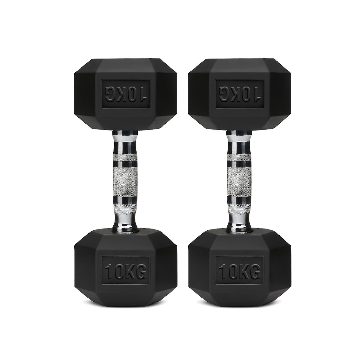 Hex Dumbbell Set – Rubber-Coated Weights for Home & Gym UK