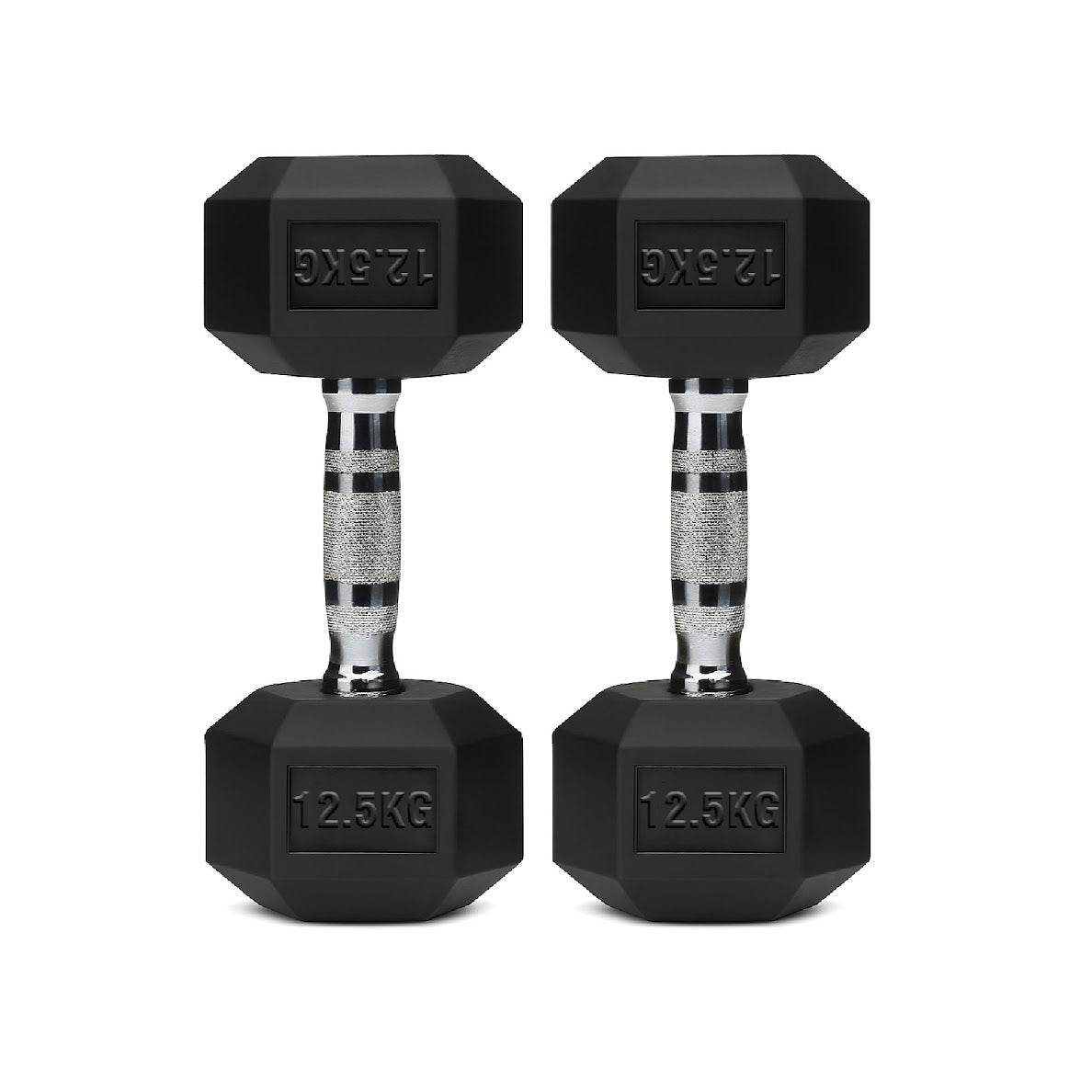 Hex Dumbbell Set – Rubber-Coated Weights for Home & Gym UK