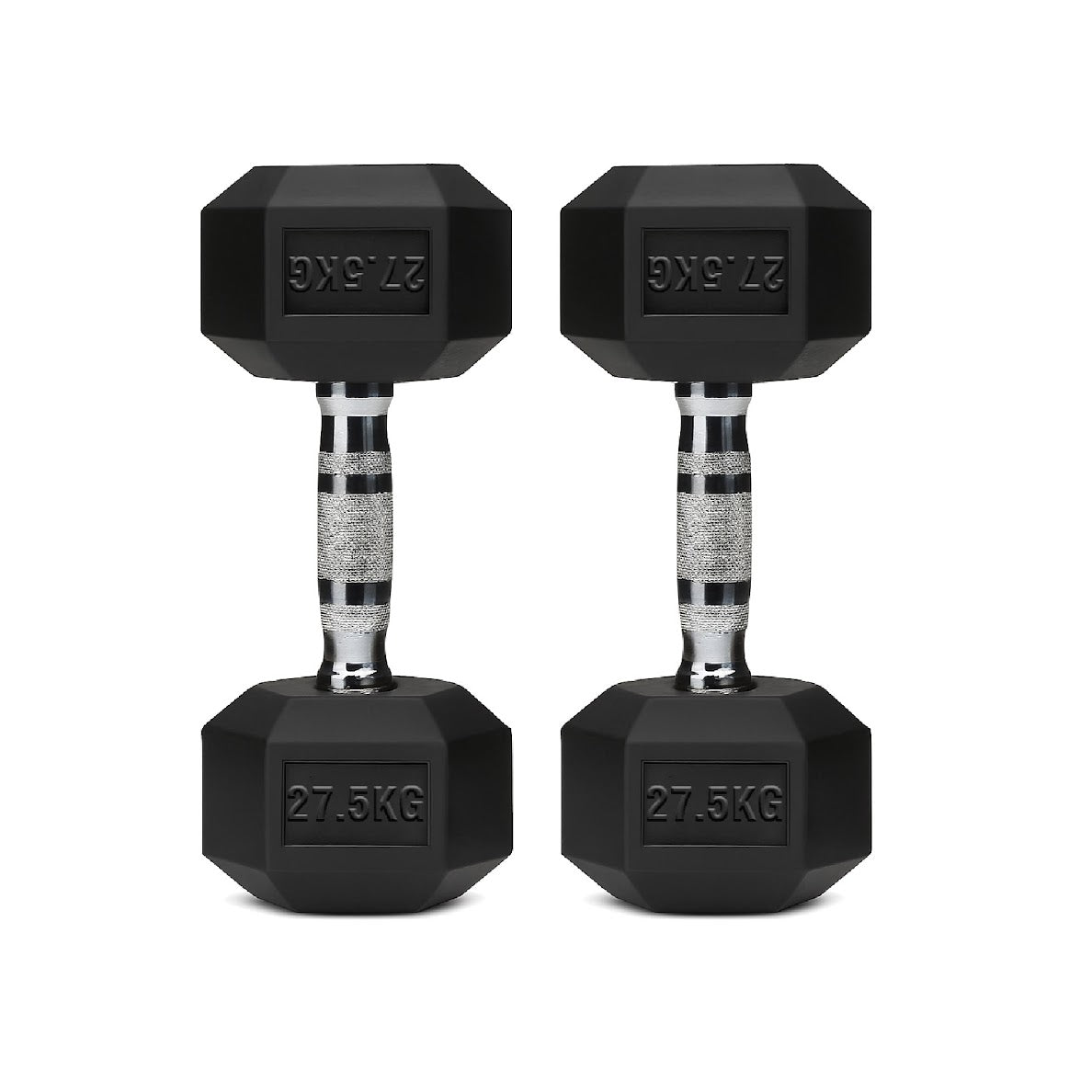 Hex Dumbbell Set – Rubber-Coated Weights for Home & Gym UK
