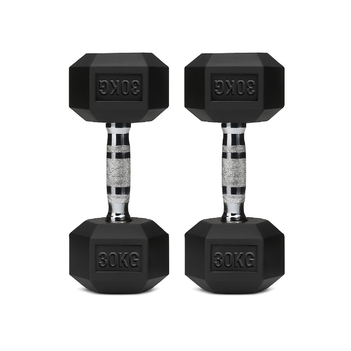 Hex Dumbbell Set – Rubber-Coated Weights for Home & Gym UK