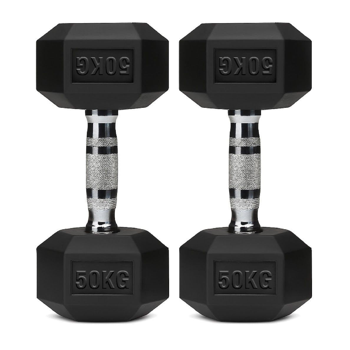Hex Dumbbell Set – Rubber-Coated Weights for Home & Gym UK