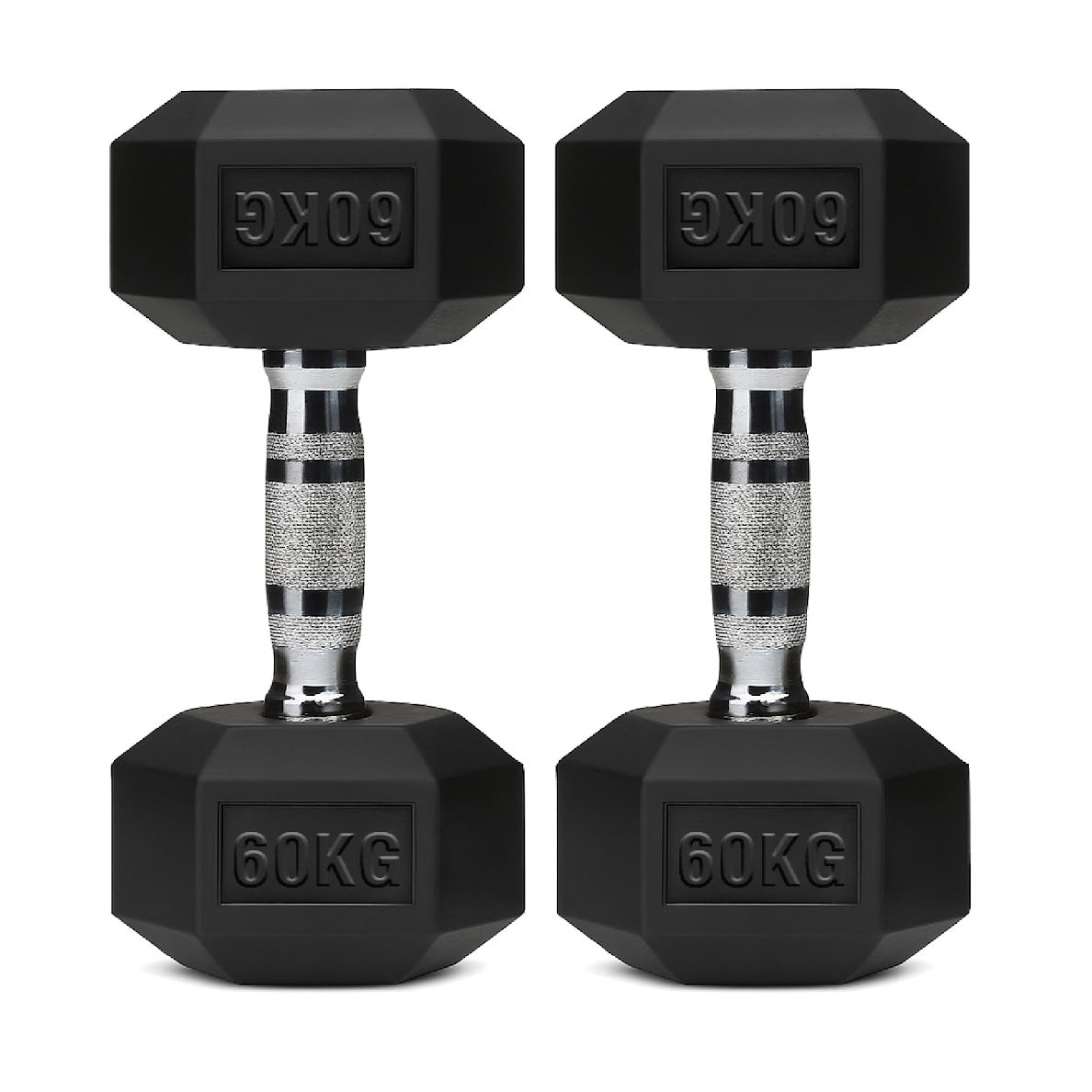Hex Dumbbell Set – Rubber-Coated Weights for Home & Gym UK