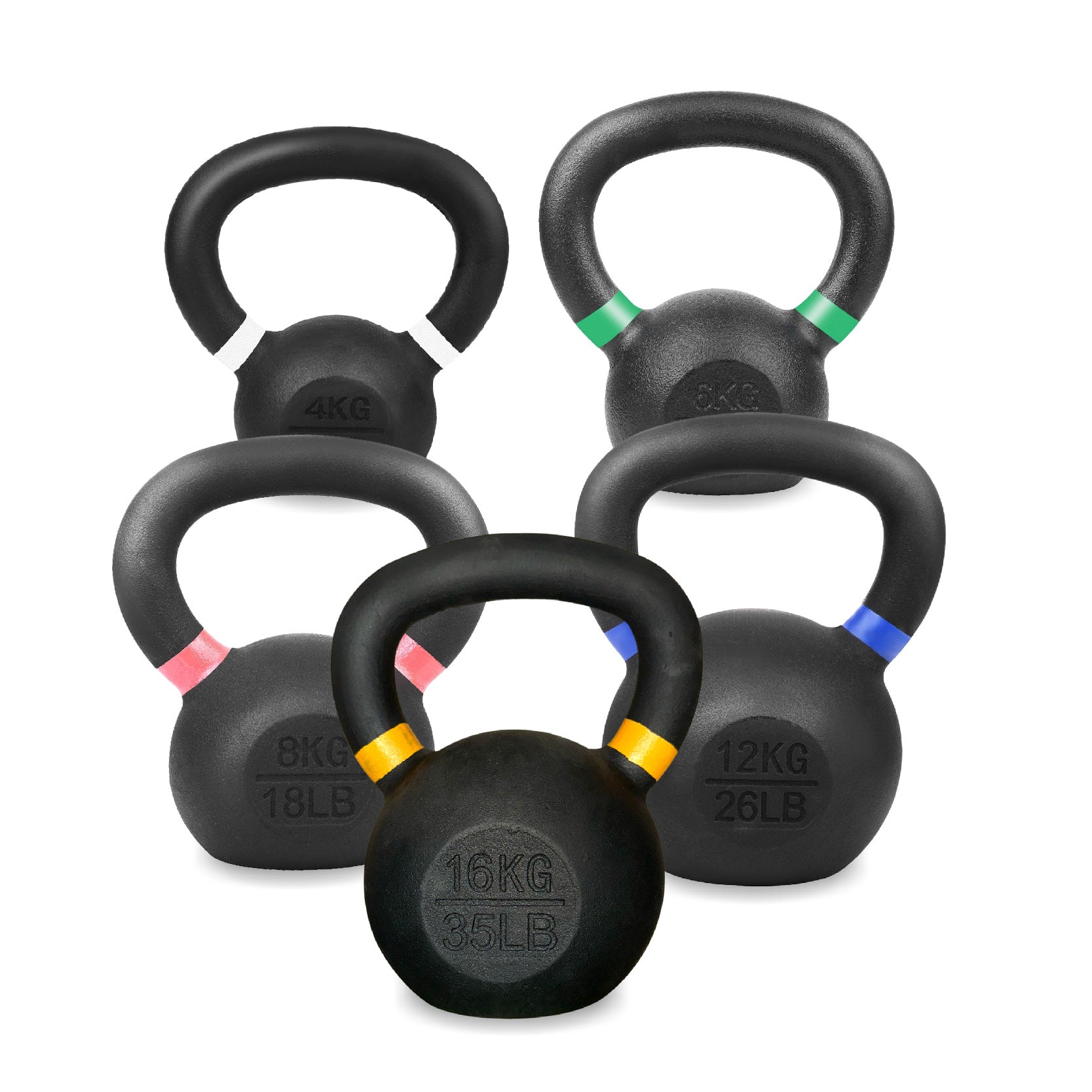 Cast Iron Kettlebell Weights – 2kg to 40kg