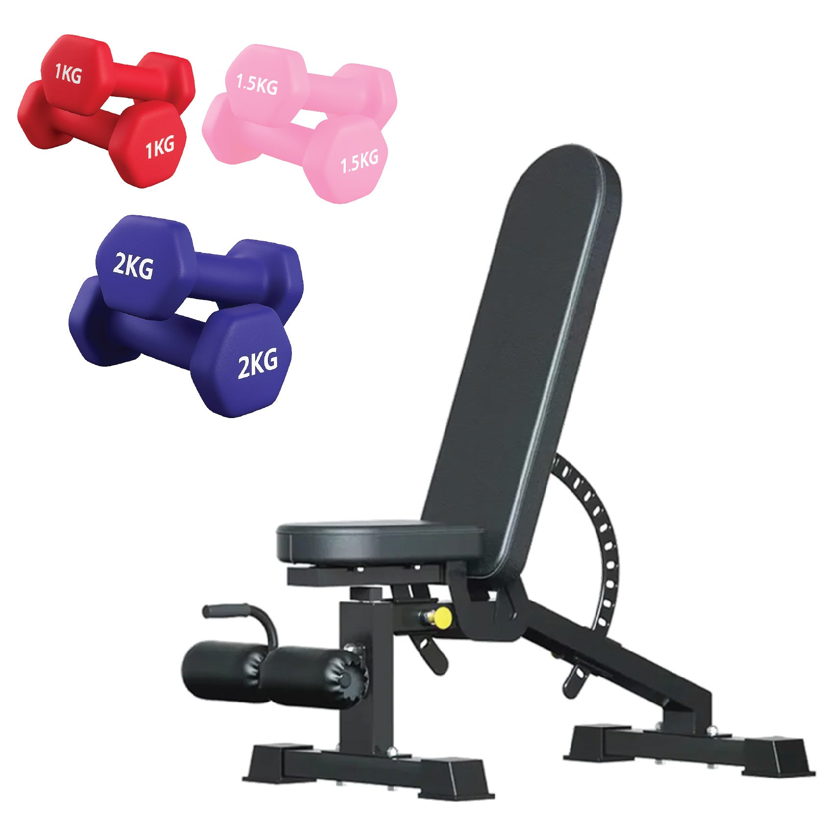 Neoprene Hex Dumbbells