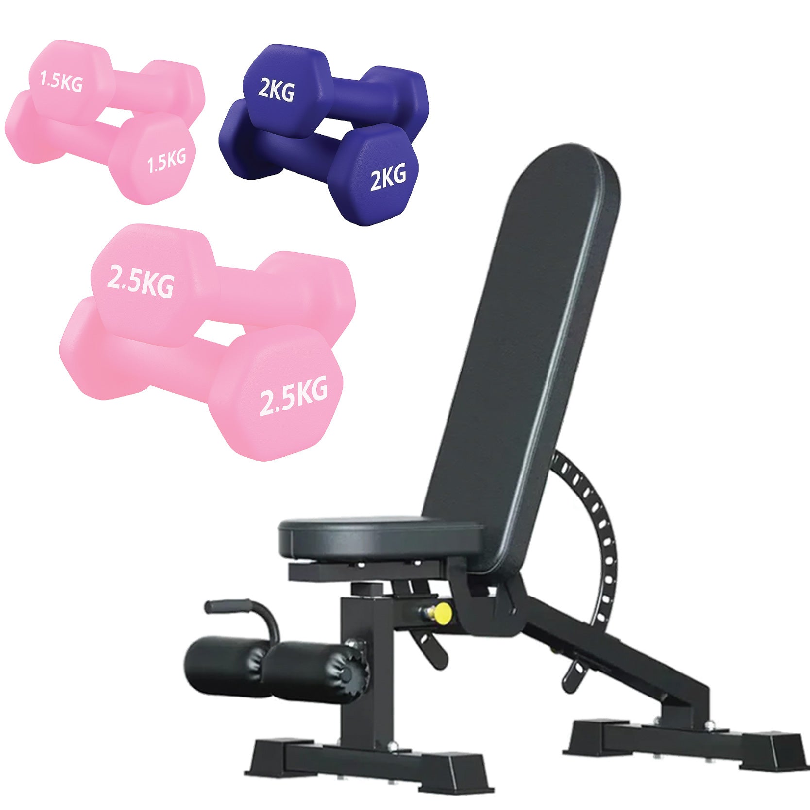 Neoprene Hex Dumbbells