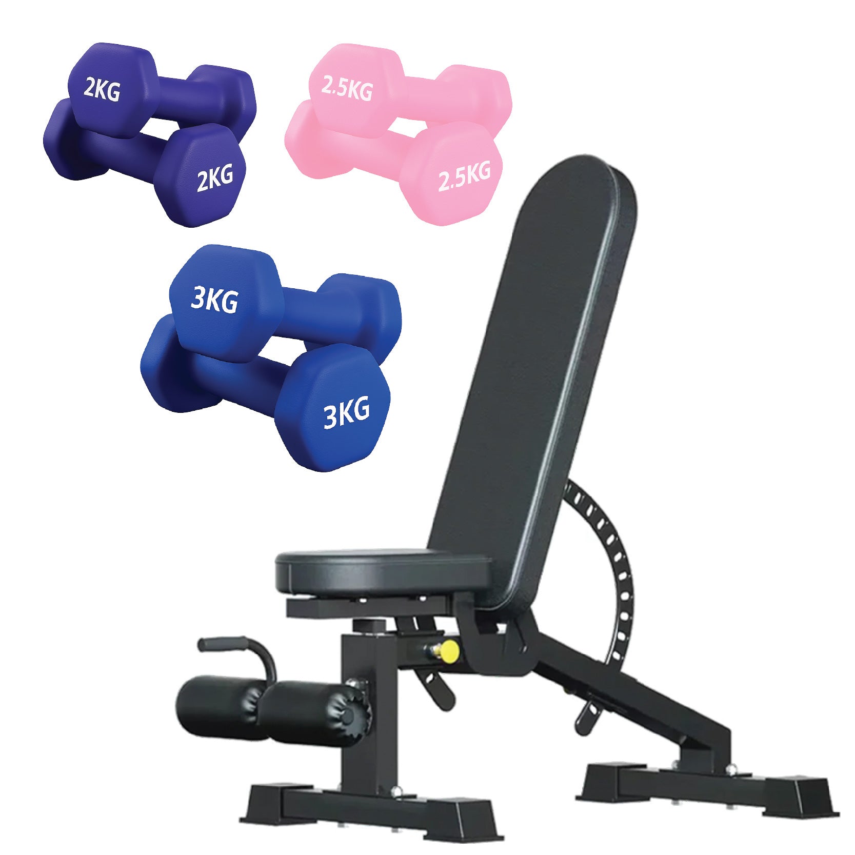 Neoprene Hex Dumbbells