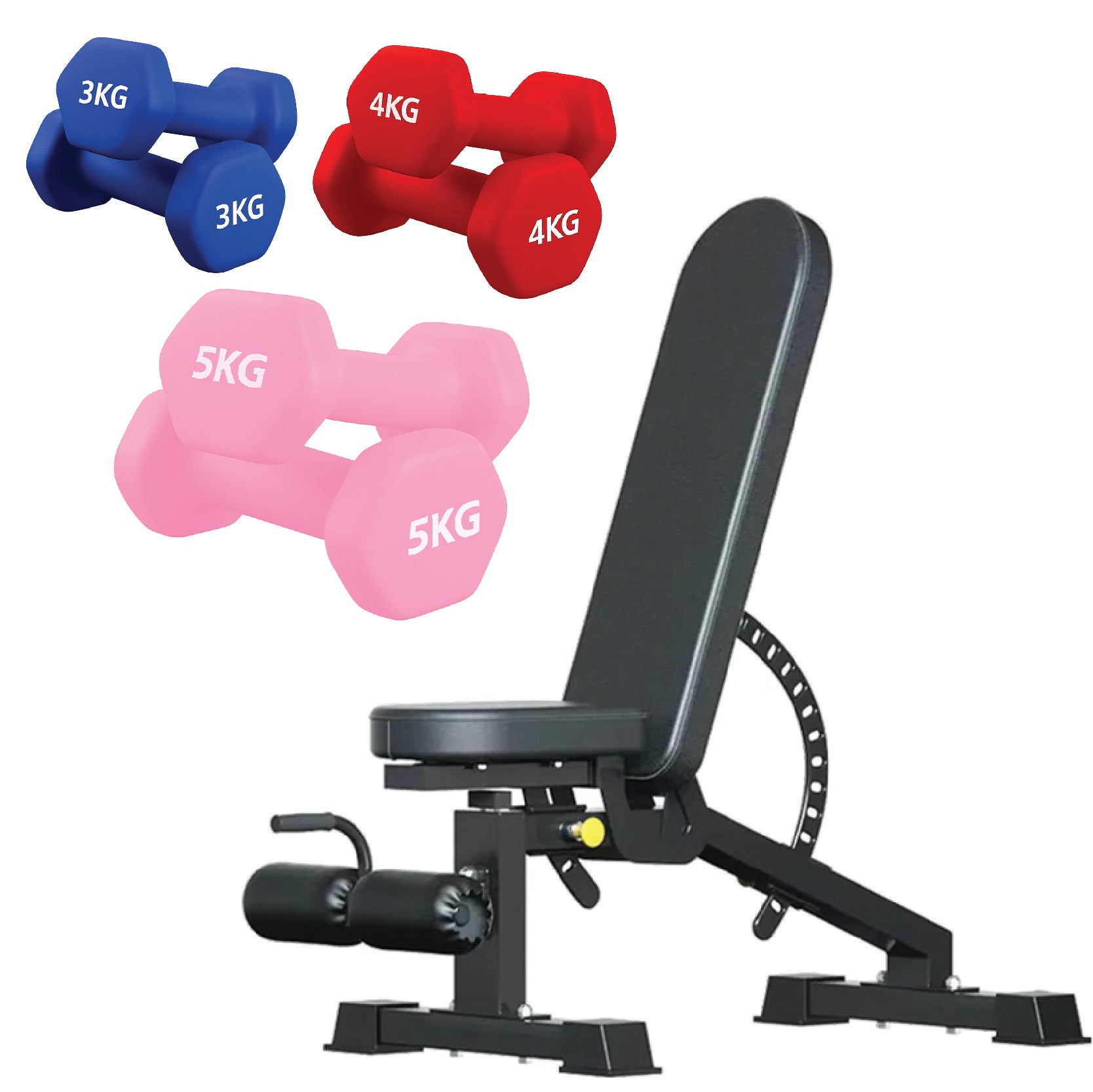 Neoprene Hex Dumbbells