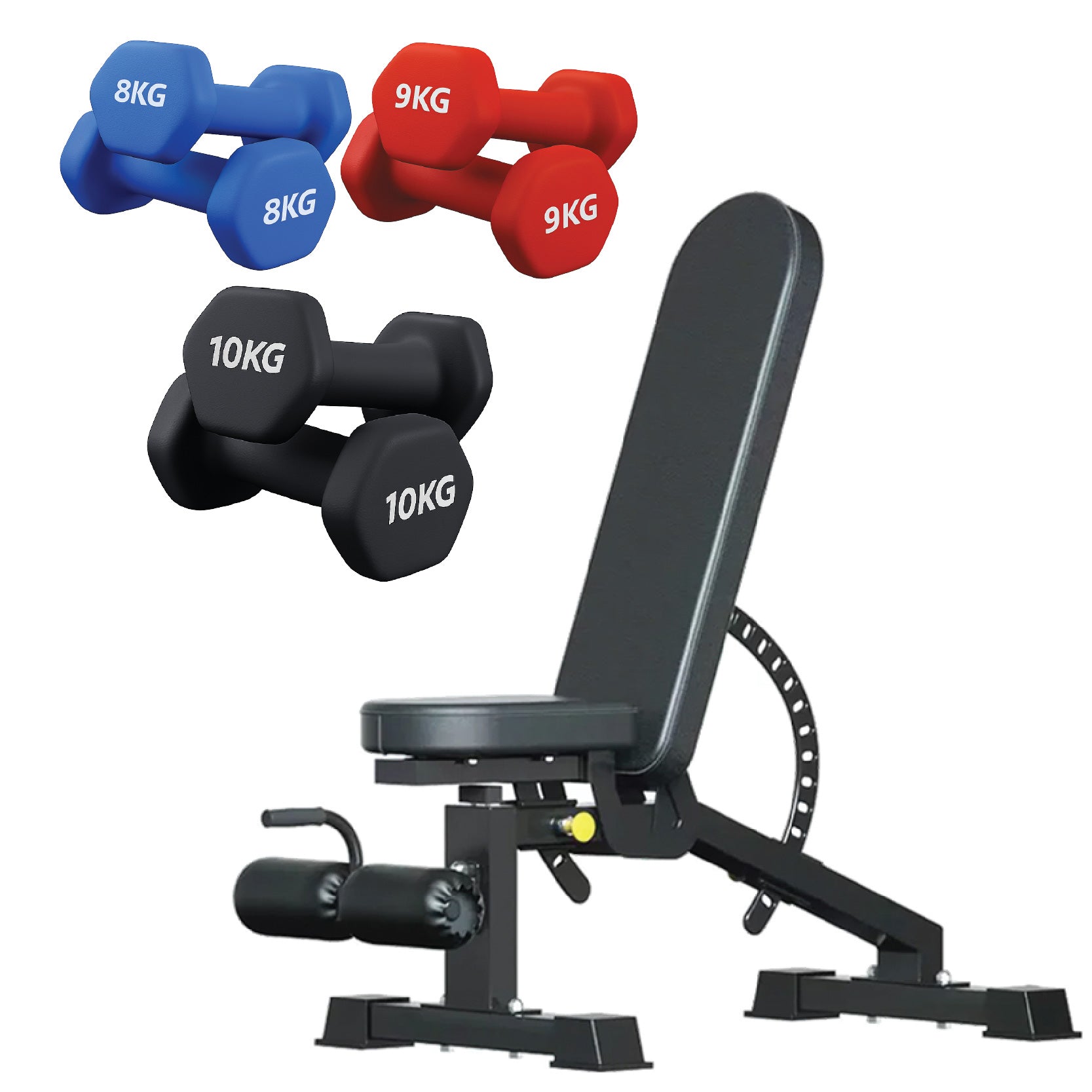 Neoprene Hex Dumbbells