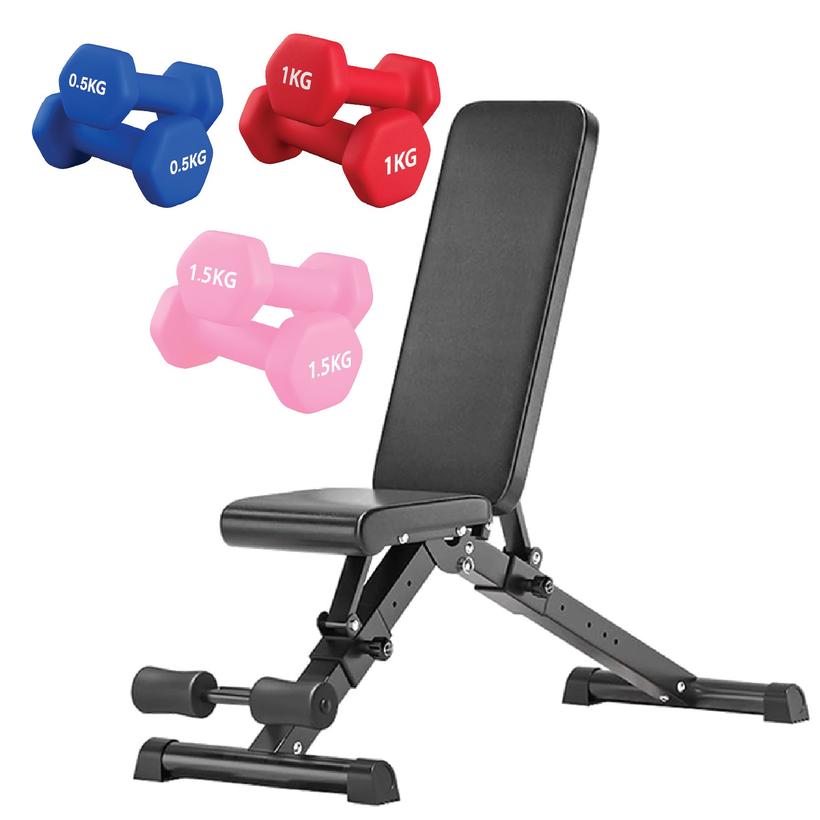 Neoprene Hex Dumbbells