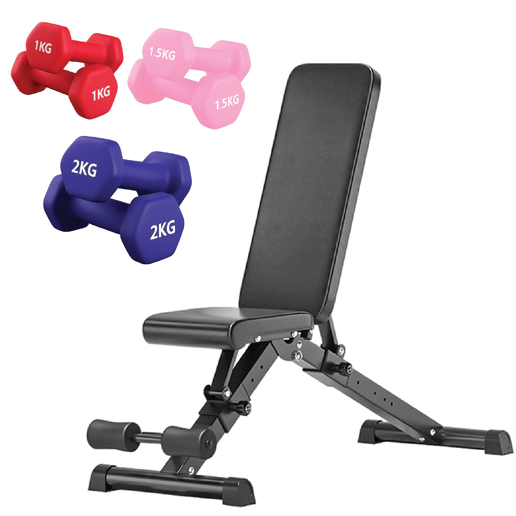 Neoprene Hex Dumbbells