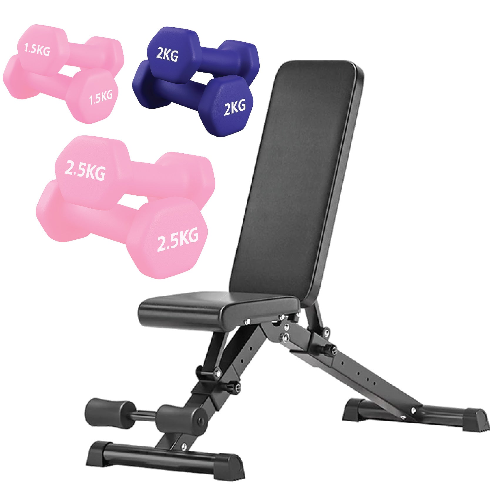 Neoprene Hex Dumbbells