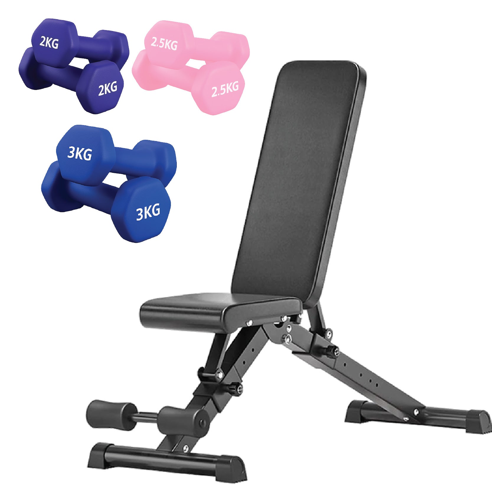 Neoprene Hex Dumbbells