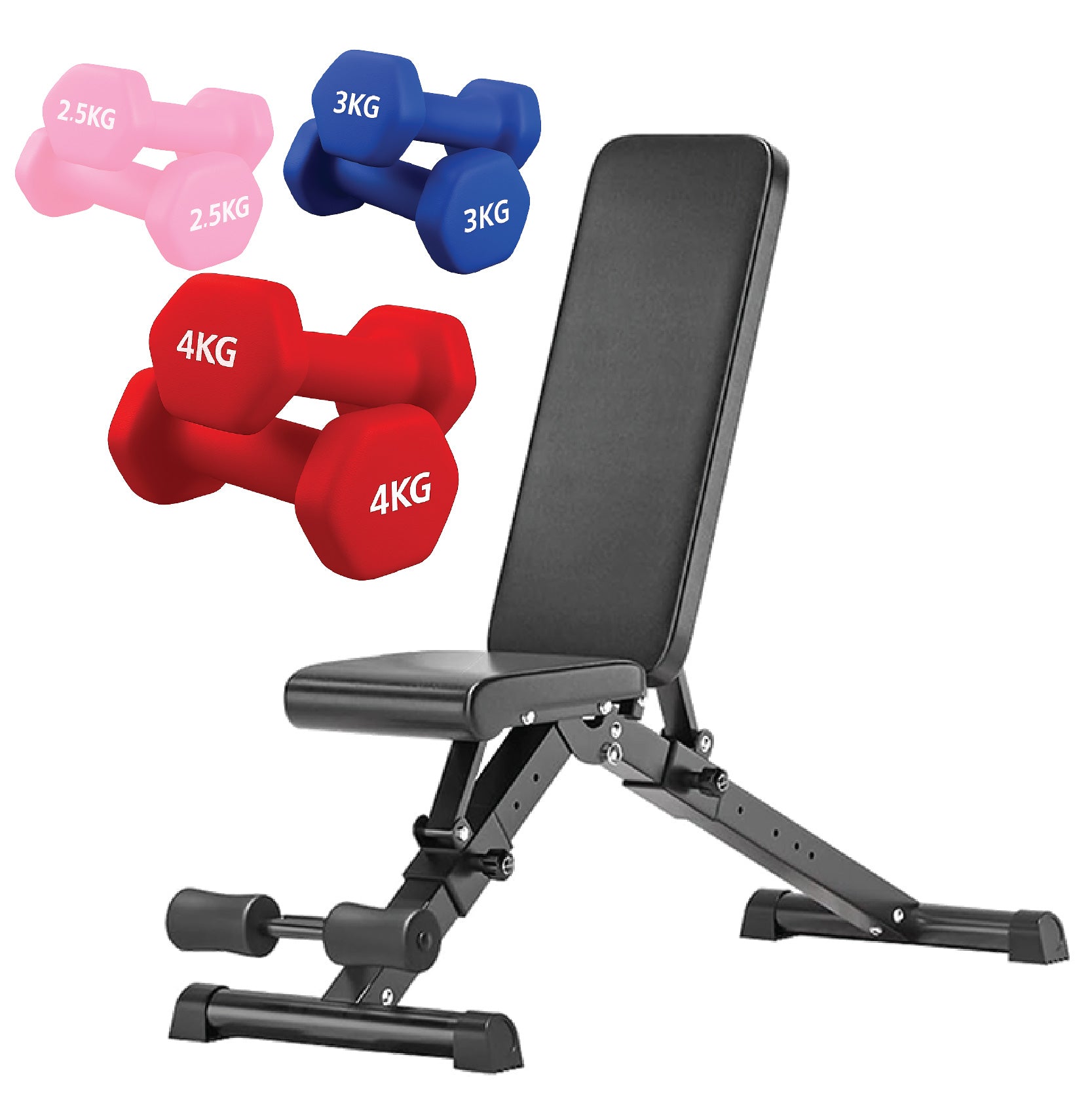 Neoprene Hex Dumbbells