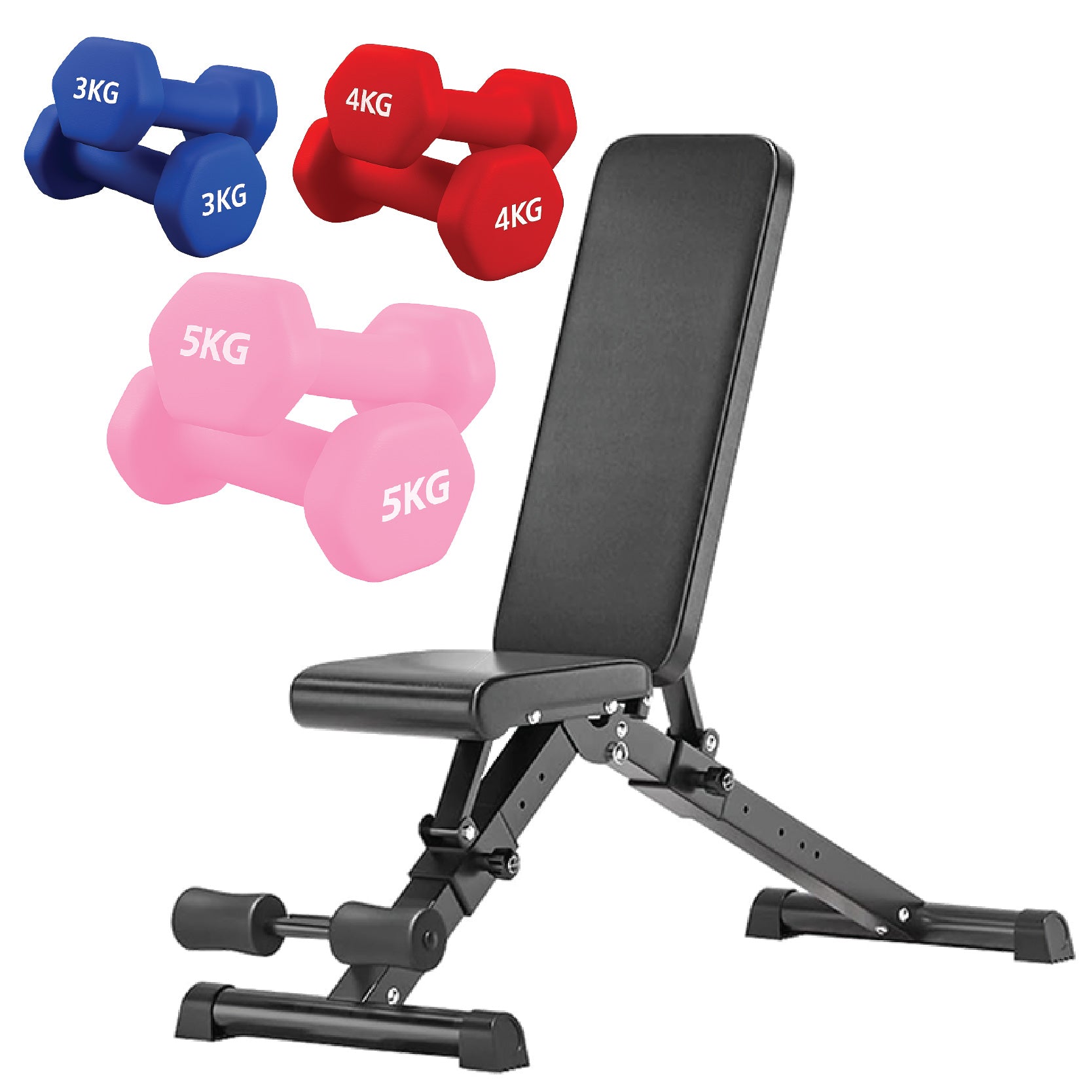 Neoprene Hex Dumbbells