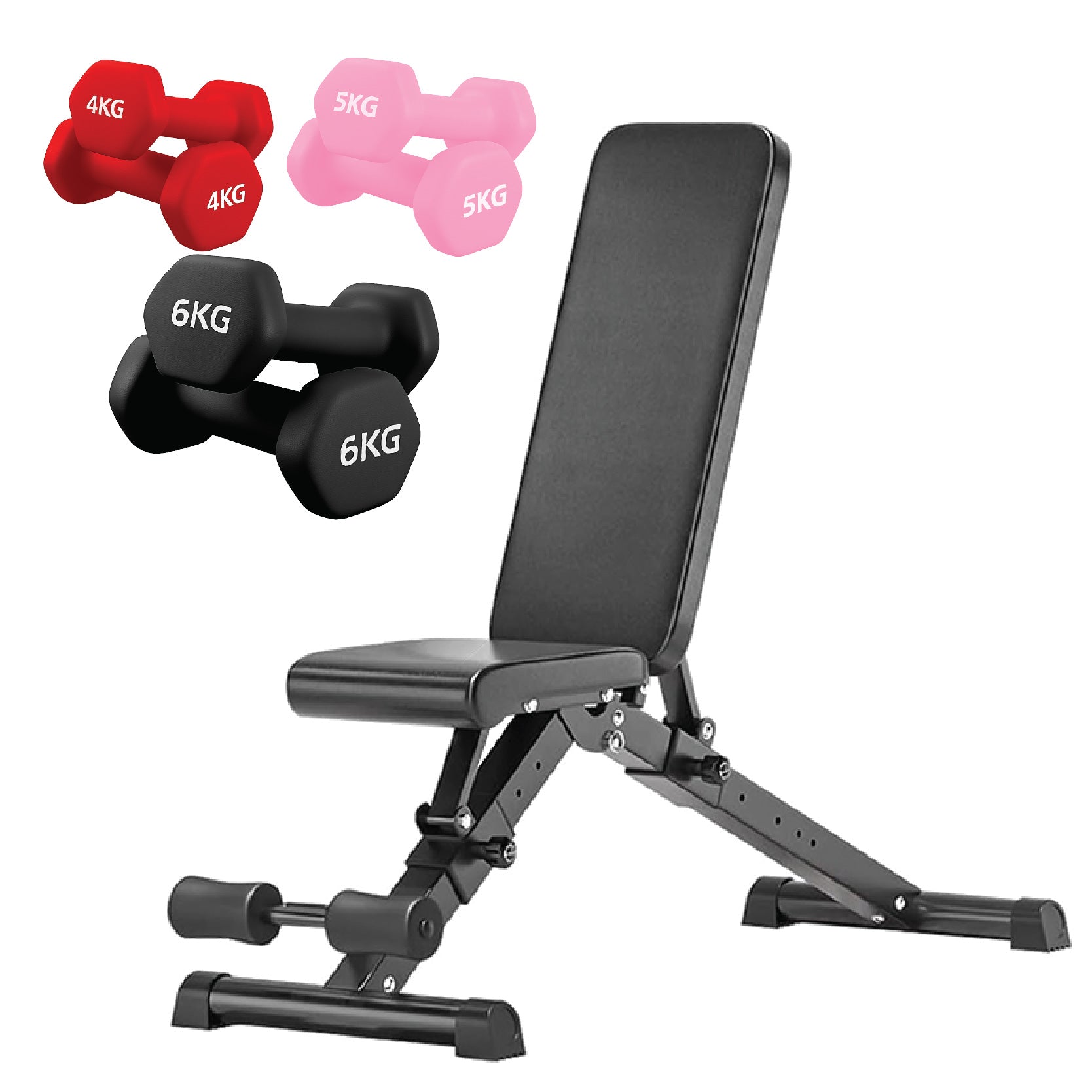 Neoprene Hex Dumbbells