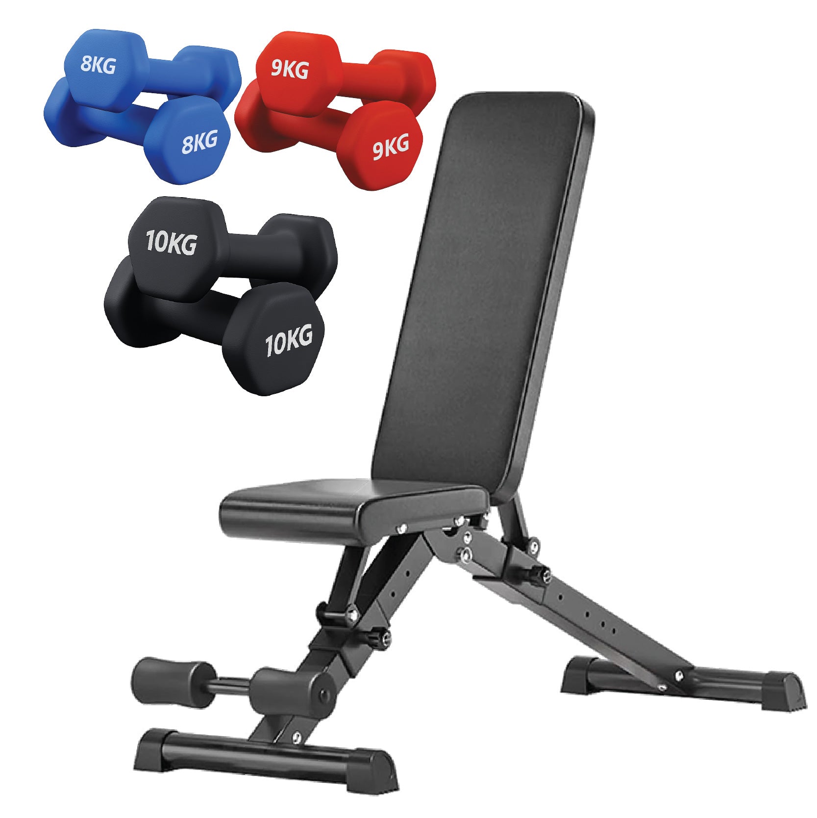 Neoprene Hex Dumbbells