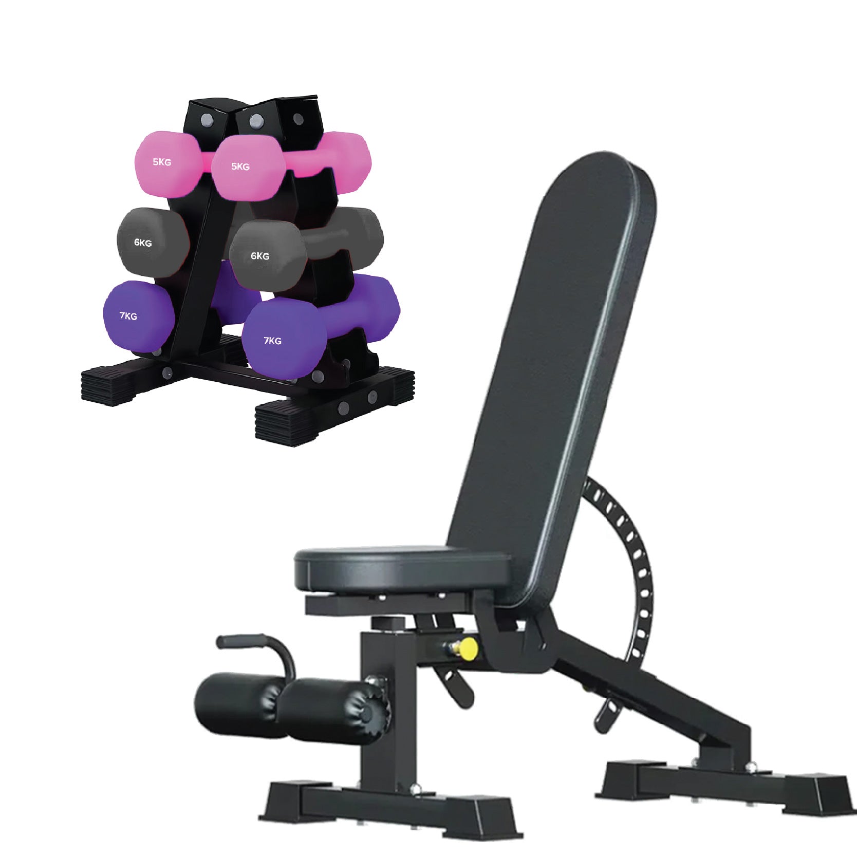 Neoprene Hex Dumbbells