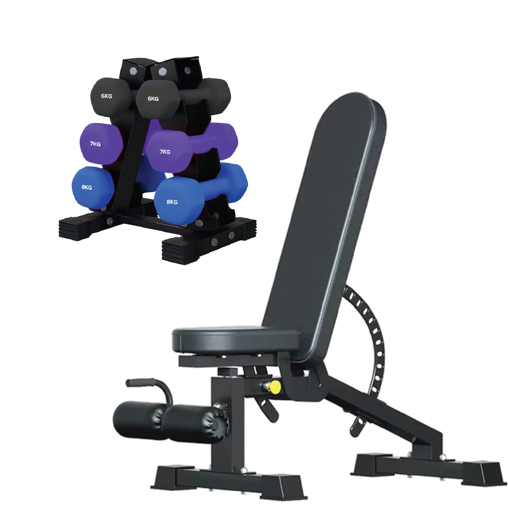 Neoprene Hex Dumbbells