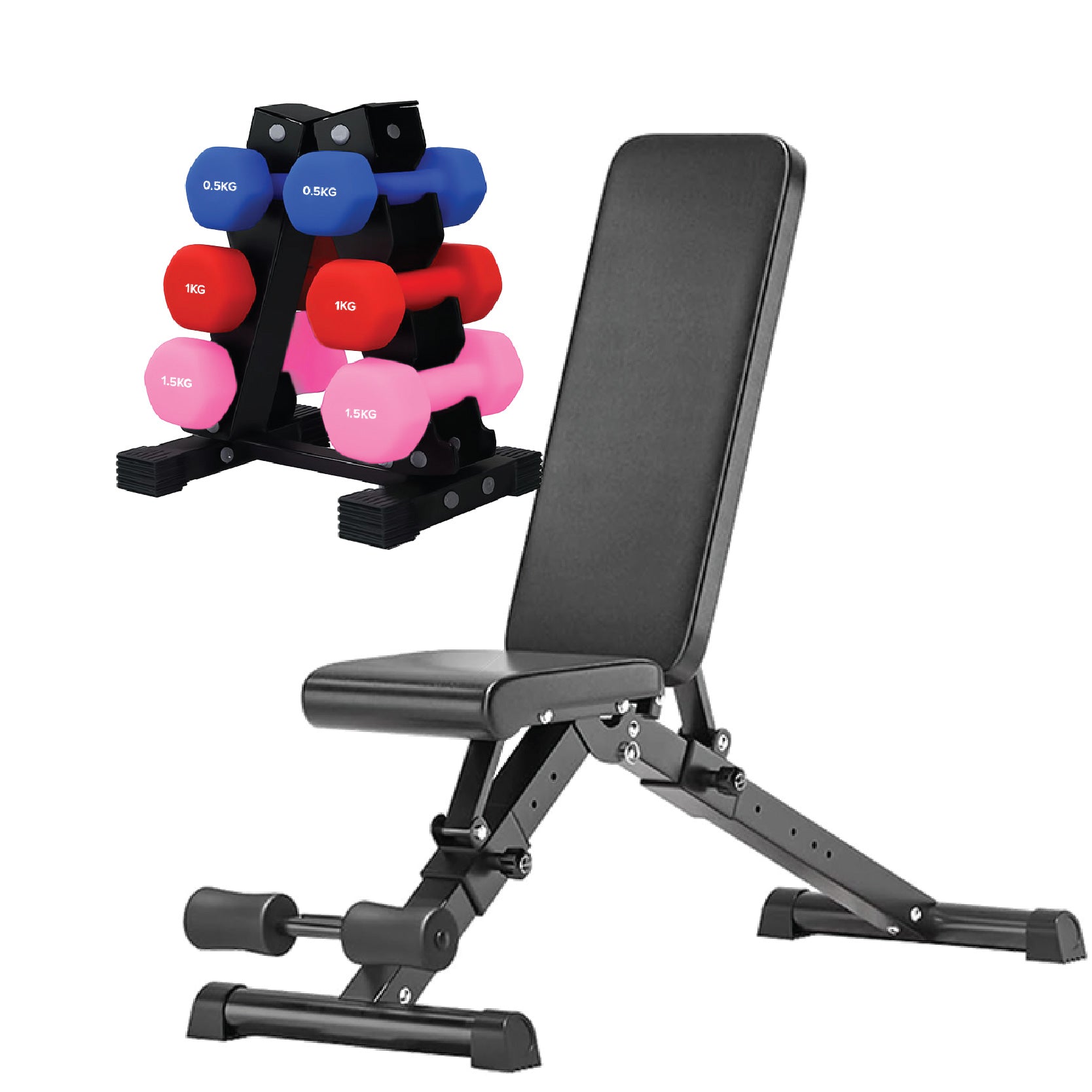 Neoprene Hex Dumbbells