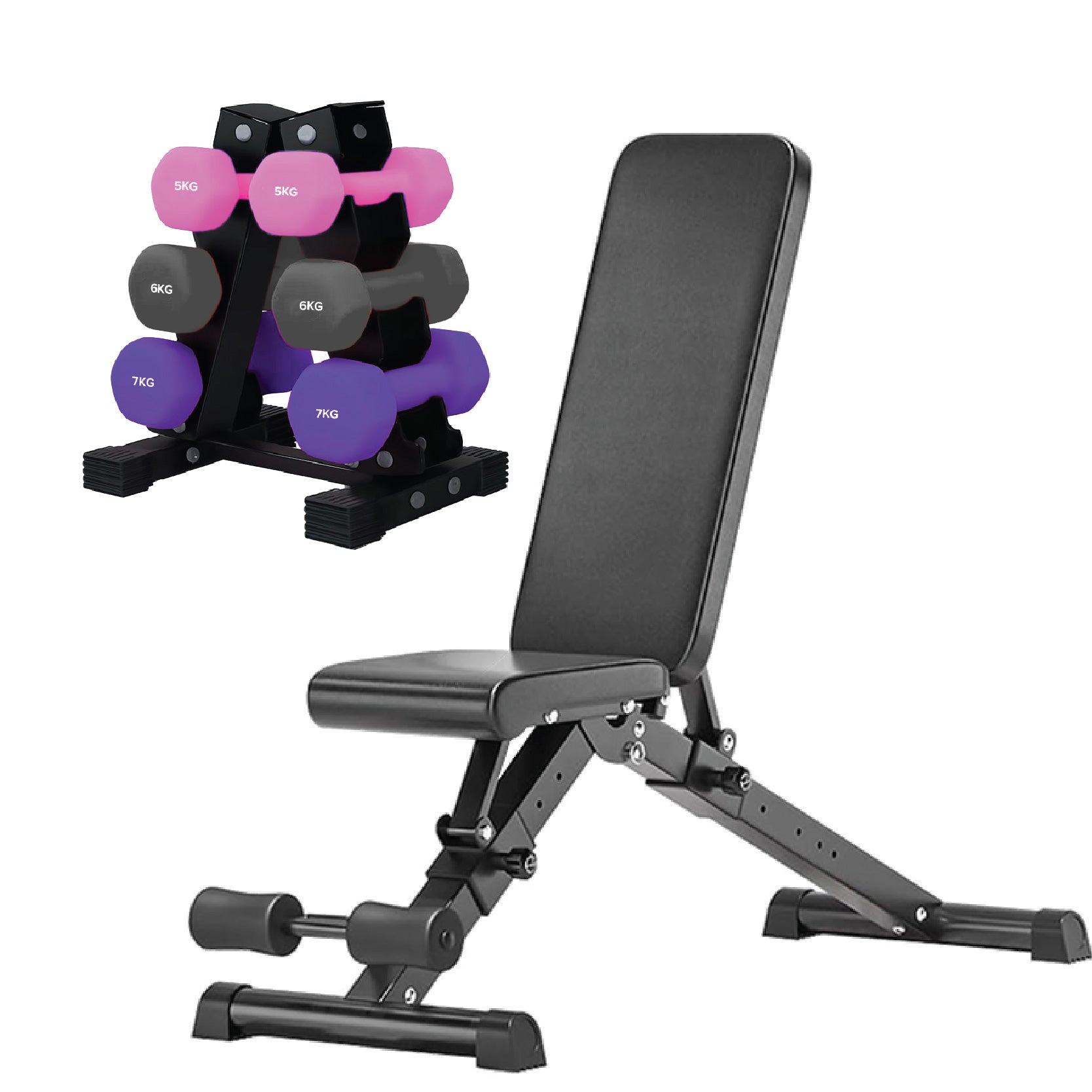 Neoprene Hex Dumbbells