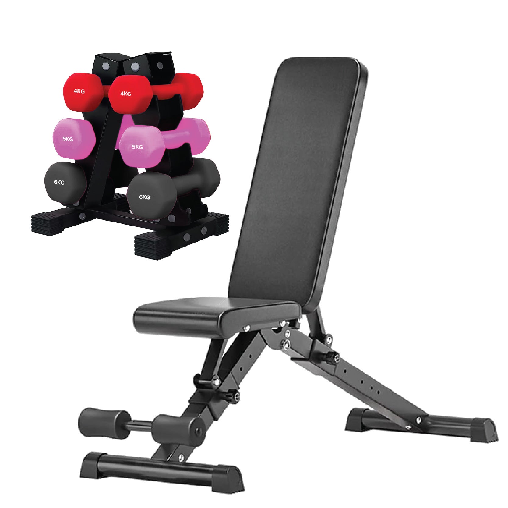 Neoprene Hex Dumbbells