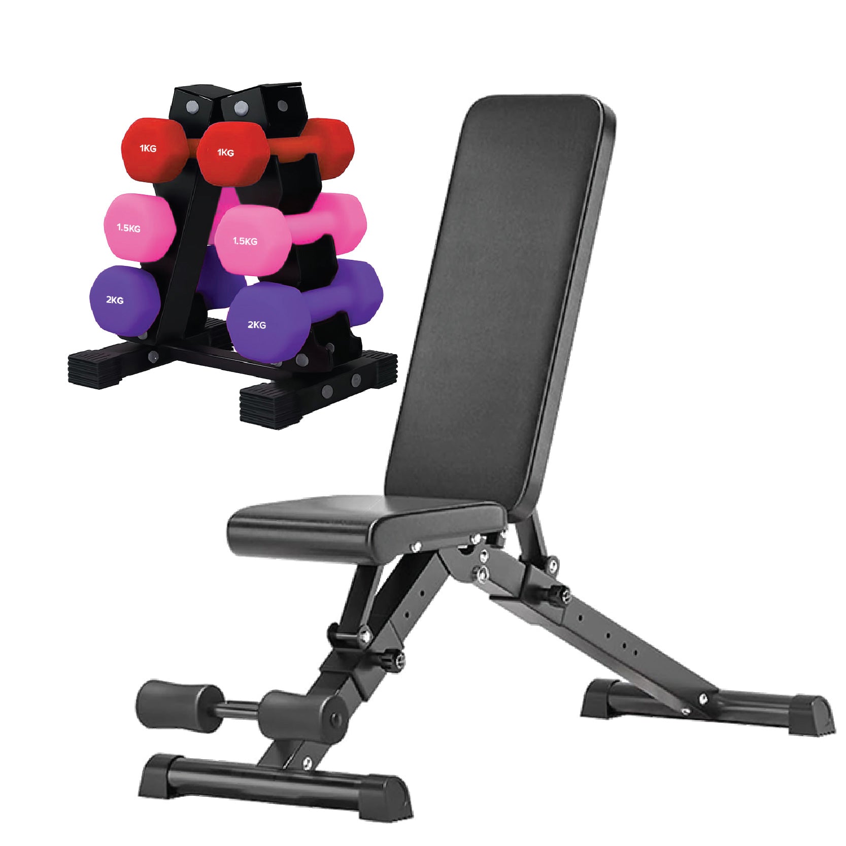 Neoprene Hex Dumbbells