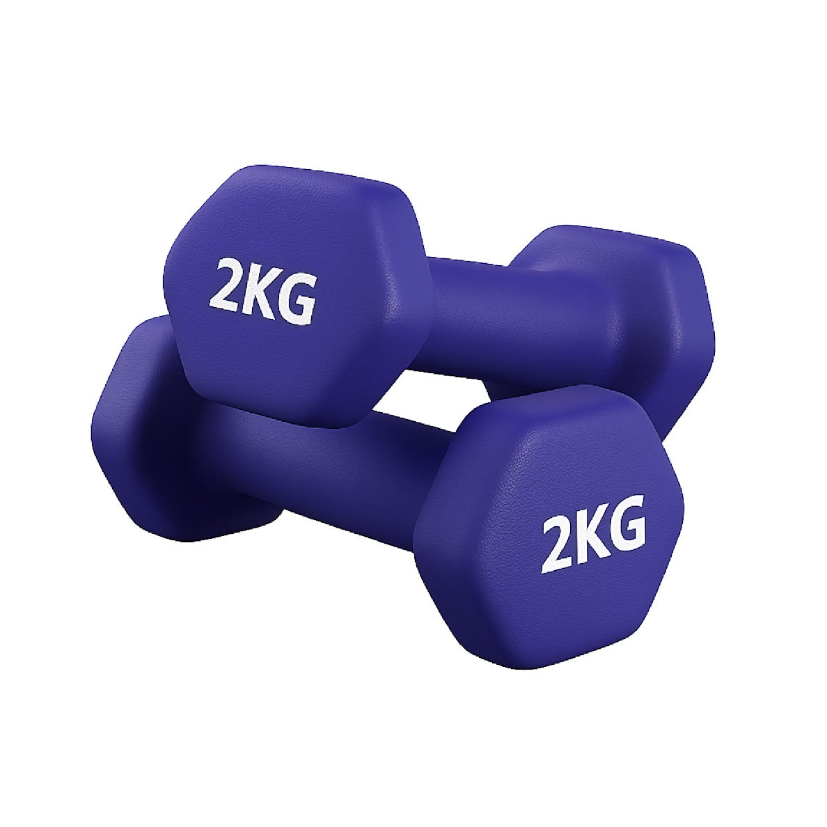 Neoprene Dumbbell Set (Pairs 0.5–10 kg) | Non-Slip Hex Dumbbell Weights UK