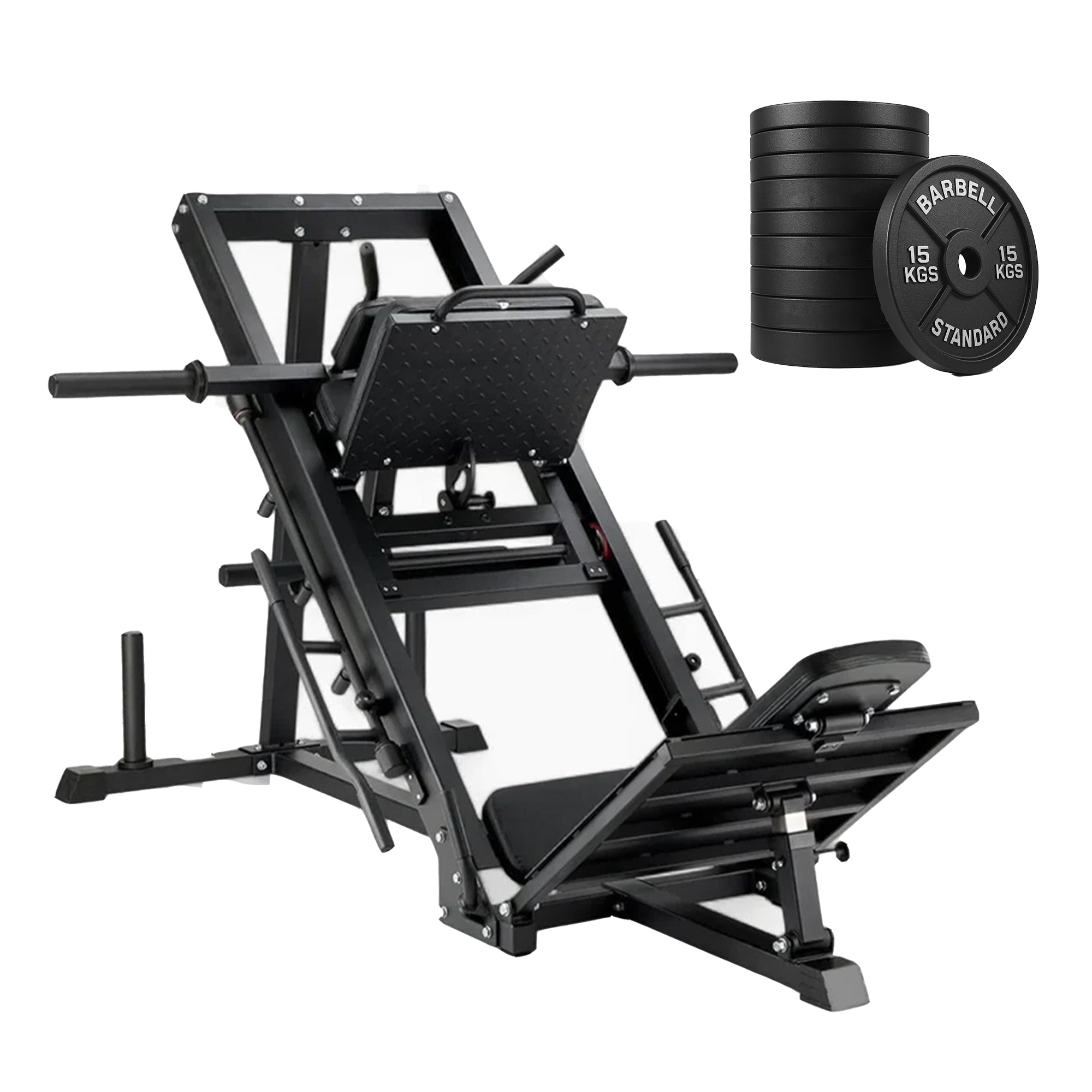 Commercial Leg Press & Hack Squat Machine – Heavy-Duty Gym Equipment