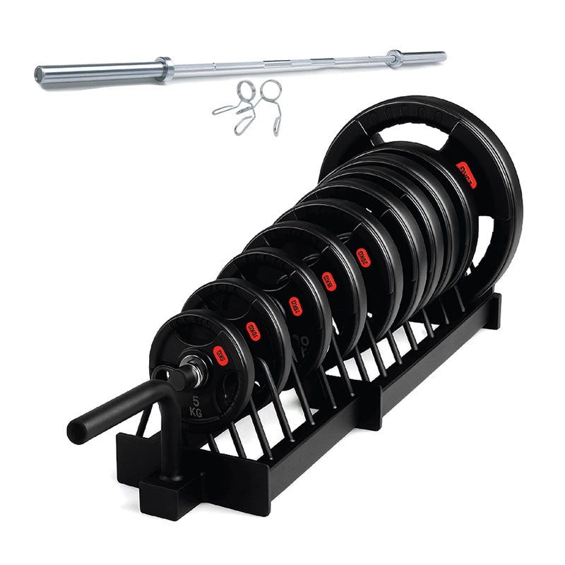 Extended Weight Plate Storage Rack