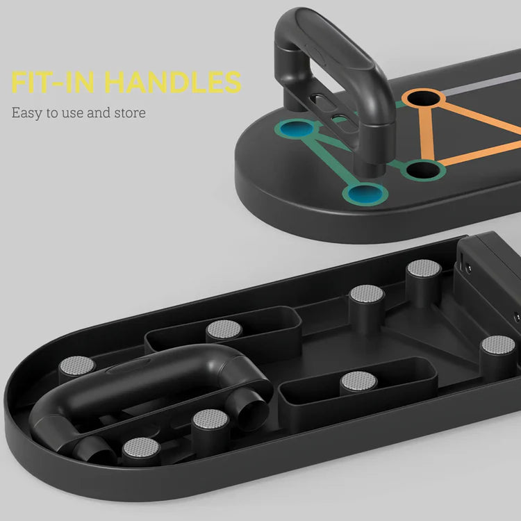 Foldable Push-Up Board – Multi-Functional Training System